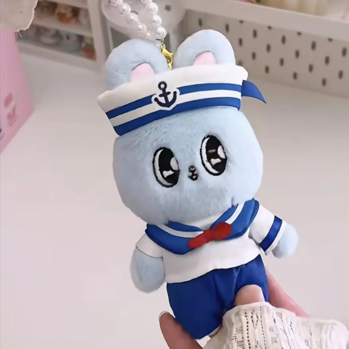 Esther Bunny Mystery Box Fashion Forward Series Soft Keychain Cute Doll Bag Charm Collectible Toy Gift For Fans Photography Prop - view 3