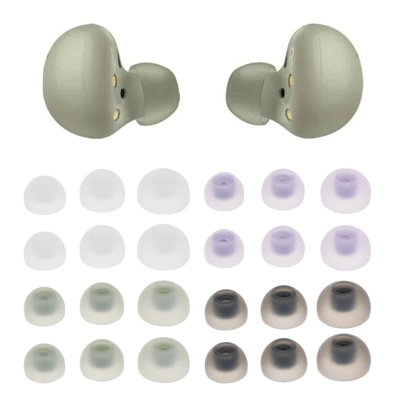 6pcs Substituição In-Ear Earpads Eartips Eargels para SM-R177 Buds2