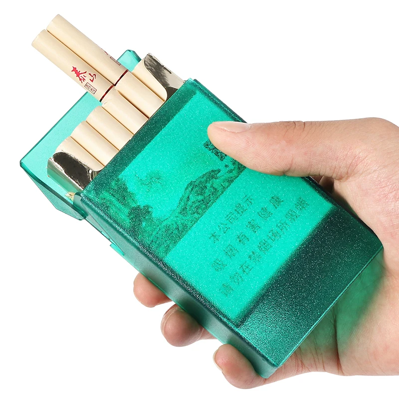 Multi Color Plastic Cigarette Box Portable Coarse Medium Fine Case Pocket Smoking Holder Anti-Collision Storage Container