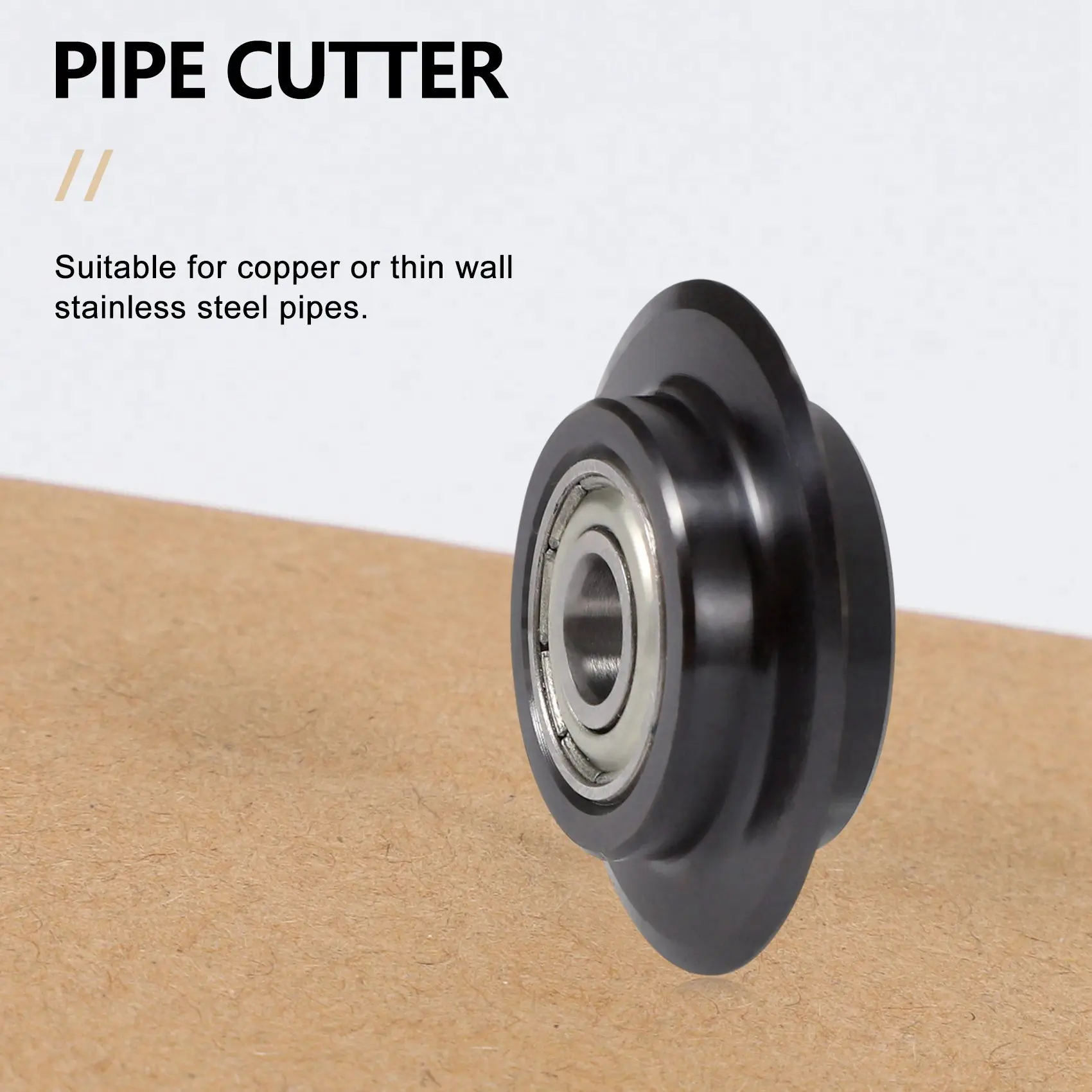 ABFKW 2Pcs Bearing Cutting Blade Alloy Steel Blades for Tube Cutter Pipe Cutter Copper Stainless Steel Tube Shear Circular Wheel