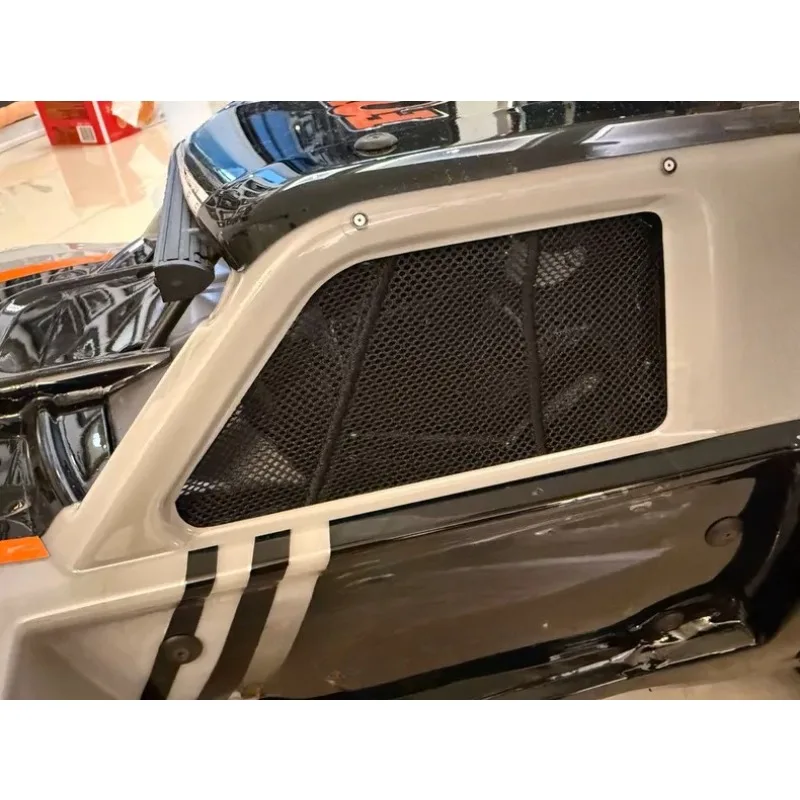Fabric Window Net for Losi Super Baja Rey 2.0 1/6 Scale RC Desert Truck Scale Detail Upgrade Direct Fit Hop-Up Decoration
