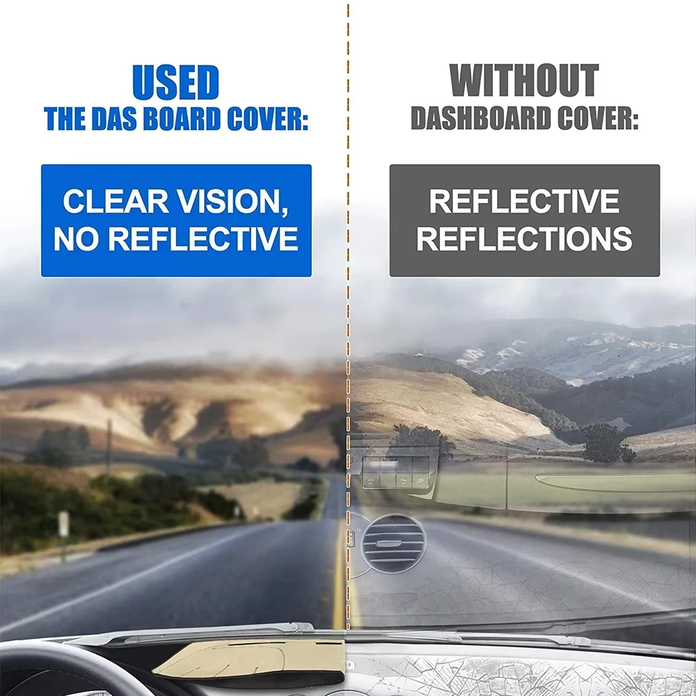 LHD RHD لسوبارو فورستر SL 2025 2026 غطاء لوحة سيارة مقاوم للضوء حصيرة الشمس الظل الديكور السجاد وسادة اكسسوارات السيارات #3