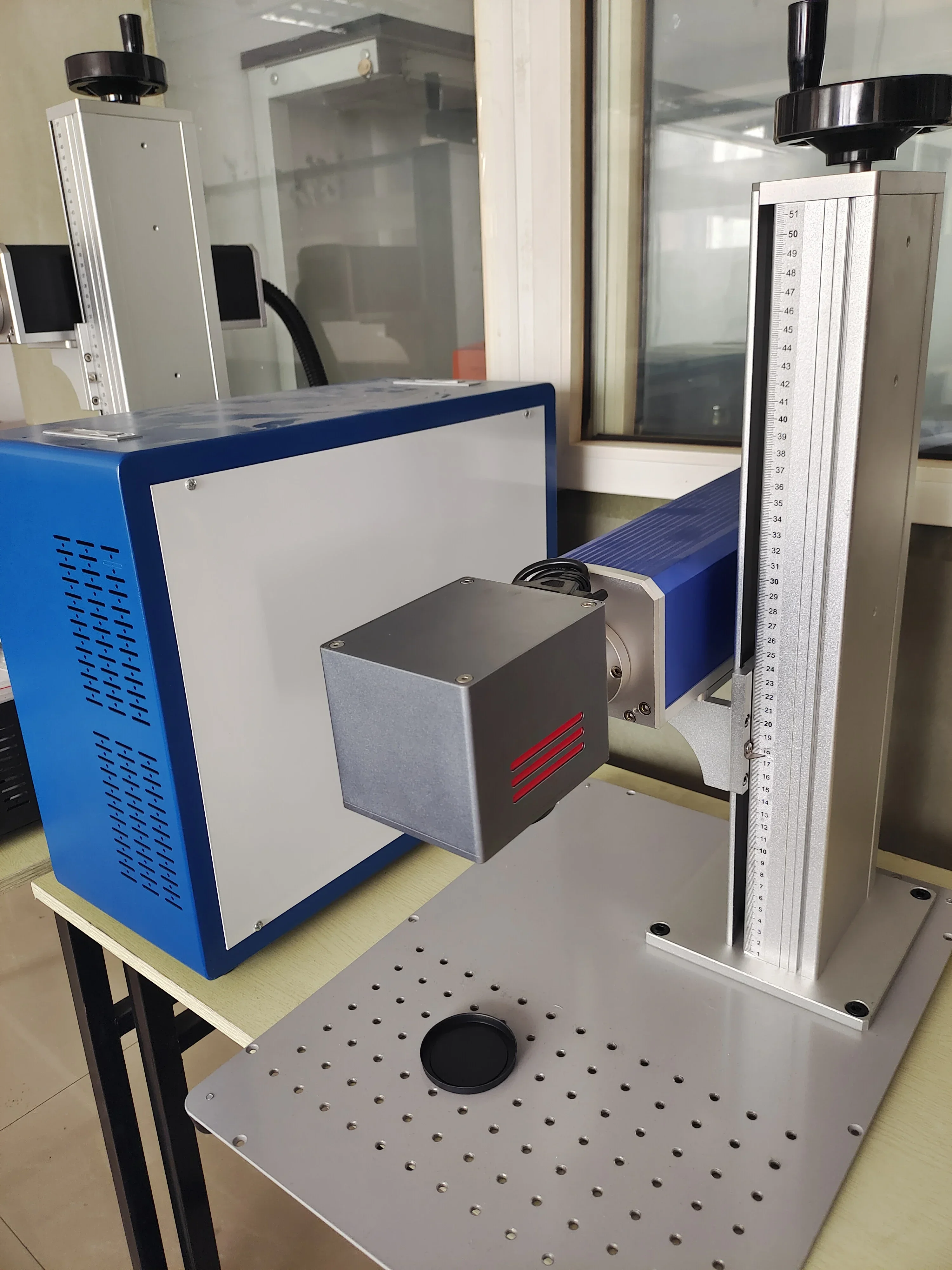 Raycus Fiber Laser Engraving Marking Machine 50W 30W 20W Metal Steel Jewelry Gold Marker Ring Rotary Axis Clamp Jig Optional