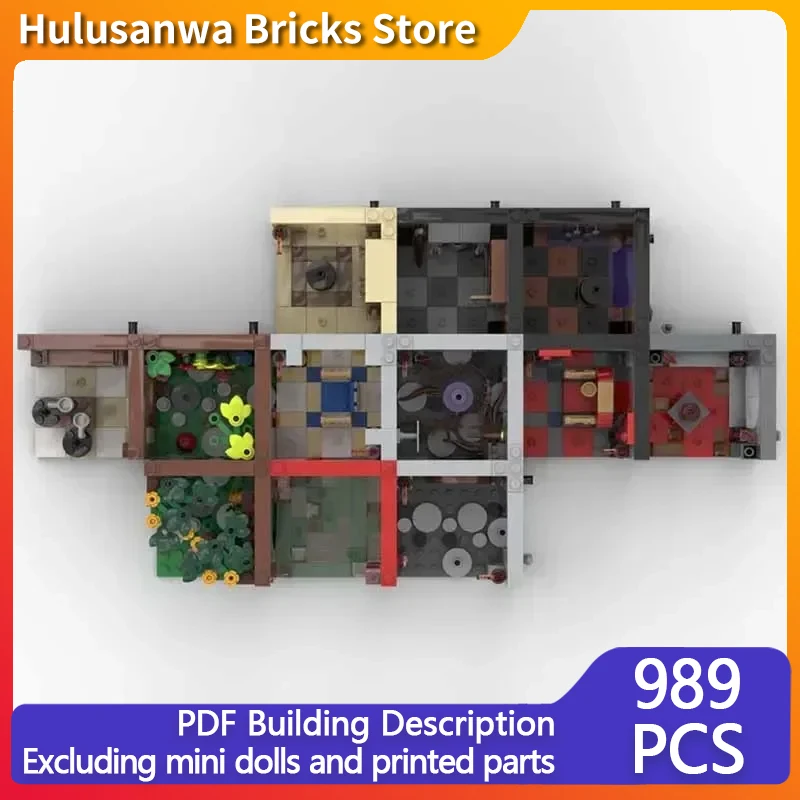 Popular Movie MOC Building Bricks Free Combination Of Twelve Scenes Modular Technology Gifts Holiday Assemble Children Toys Suit