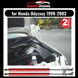 for Honda Odyssey RA6/7/8/9 1999-2003 Front Bonnet Hood Modify Gas Struts Carbon Fiber Spring Damper Lift Support Absorber