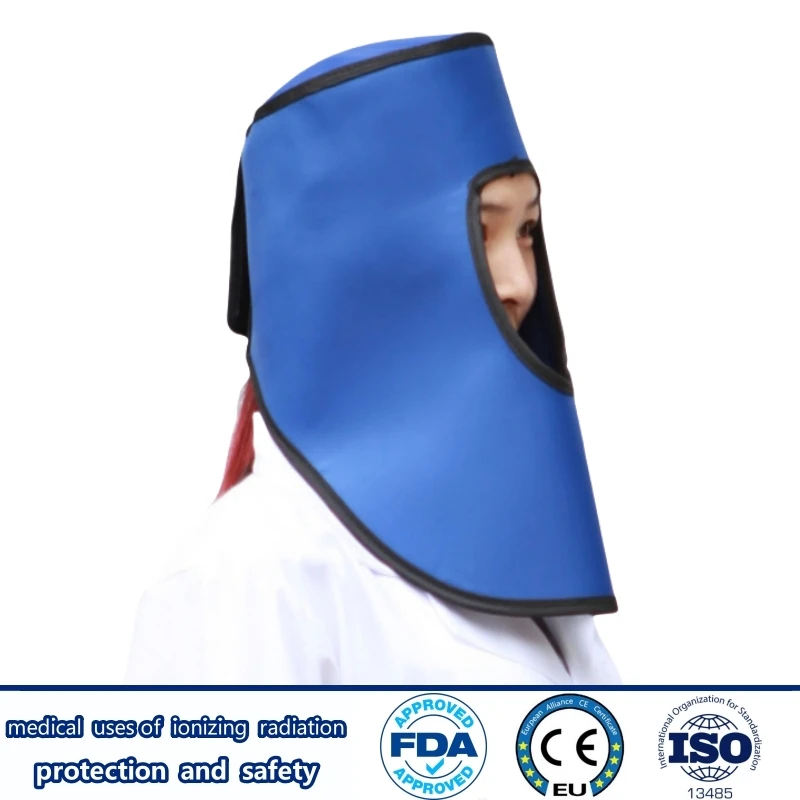 Genuine x-ray protective 0.35mmpb lead cap radioactive workshops, nuclear power plants radiological protection lead cap