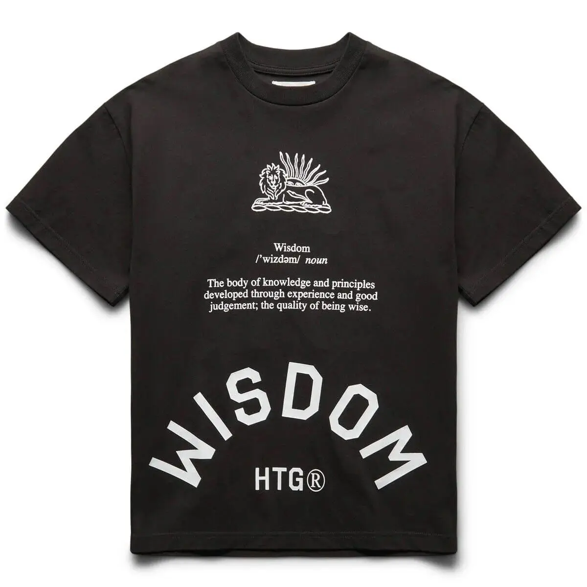 Honor The Gift Men's HTG Wisdom Relaxed Oversized Box Fit Tee T-Shirt