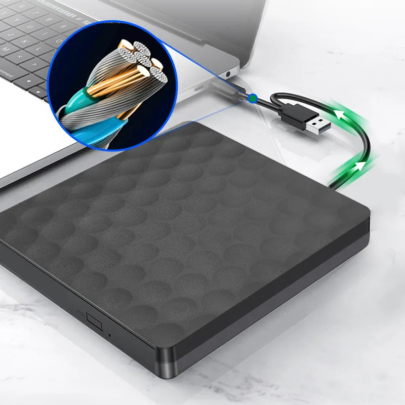 USB 3.0 mobile external BD Blu-ray drive DVD burner TYPE-C supports 3D50G computer universal