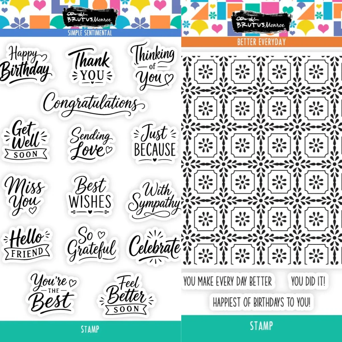 Smile Today Clear Stamps and Stencil For Scrapbook Diary Decoration Embossing Template DIY Greeting Card Handmade