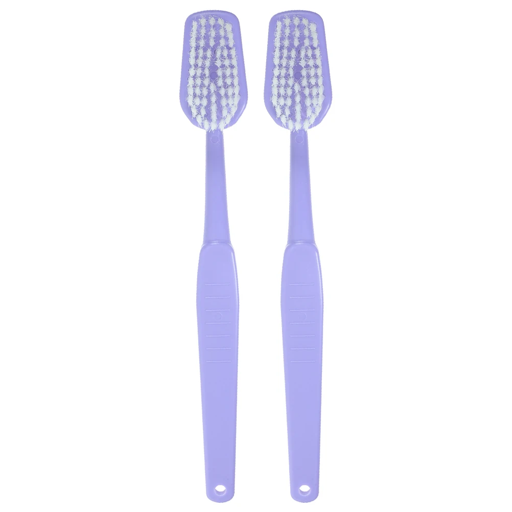 

2pcs Giant Toothbrush Props Novelty Party Accessories Big Head Fake Toothbrush for Photo Fun Halloween Decorations Durable ABS