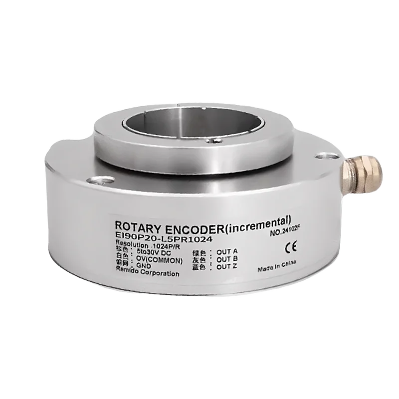 (Please contact us) Replacement Yike Encoder EI90P20-L6PR-1024 1000 Full Hollow Shaft Large Bore Encoder