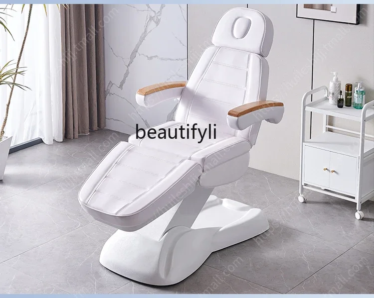 

High-End Electric Beauty Bed Body Shaping Tattoo Embroidery Micro-Finishing Multifunctional Lifting and Foldable Beauty Salon