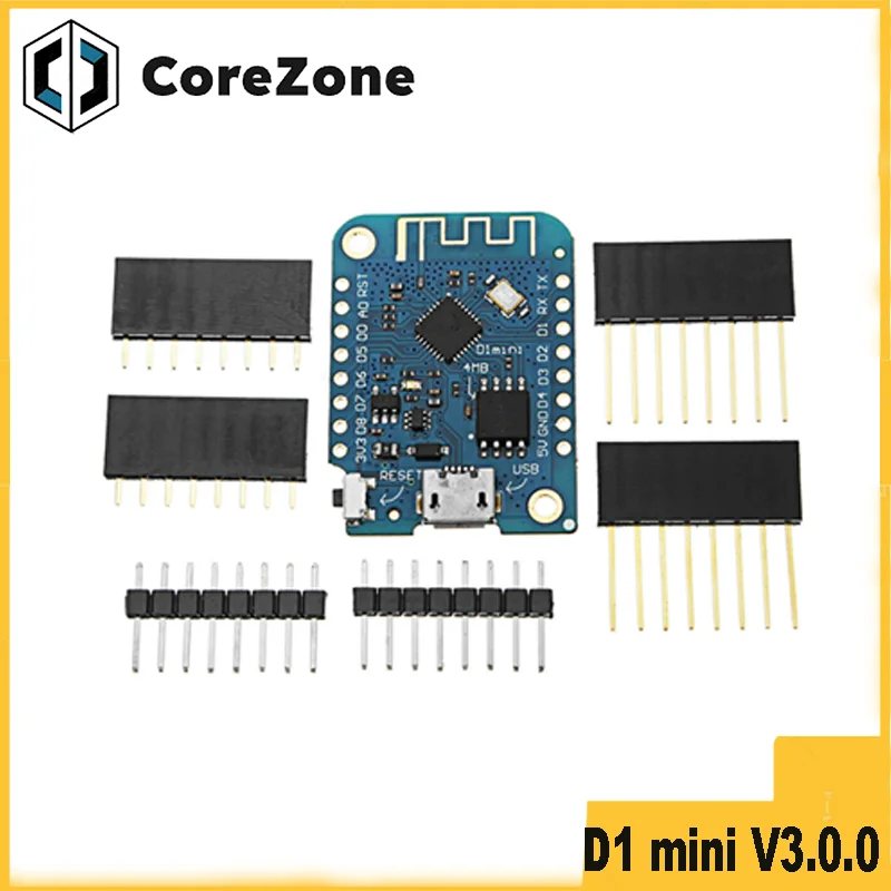 D1 Mini V3.0.0 WIFI Internet of Things Development Board Based ESP8266 CH340 4MB