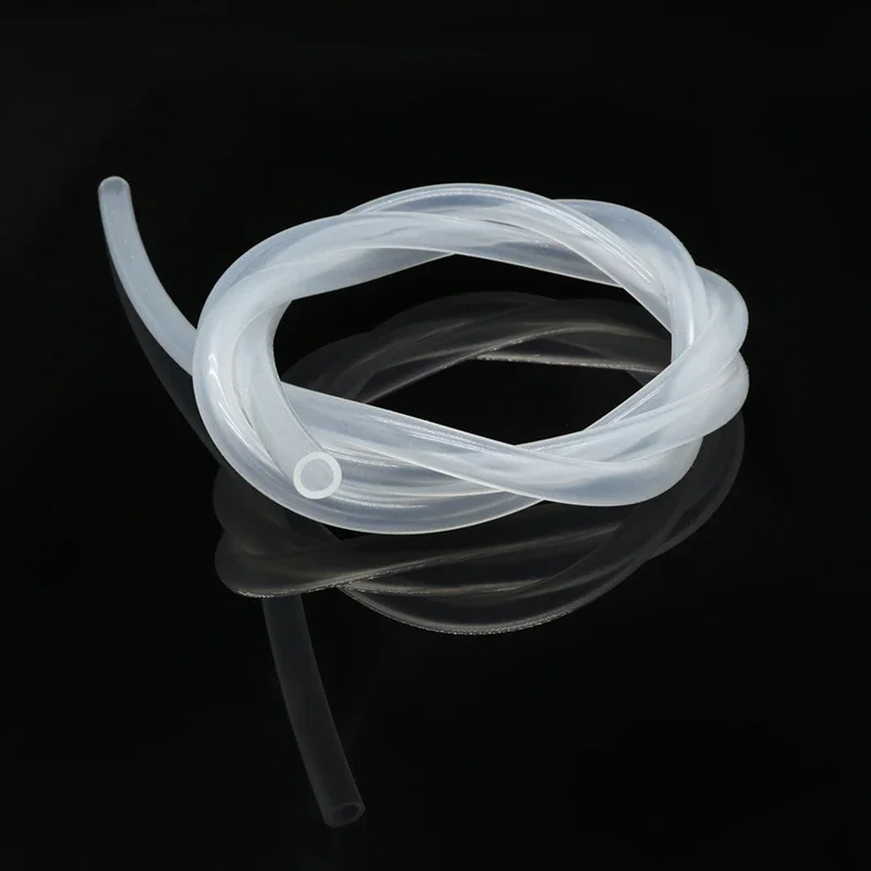 1/5/10M Food Transparent Grade Silicone Rubber Hose Tube 0.5 1 1.5 2 2.5 3 4 ~12mm Clear Aquarium Air Water Garden Hoses Pipes