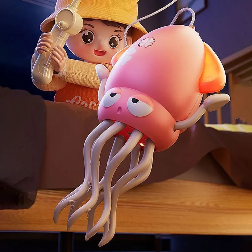 Dansende Octopus Elektronisch huisdierspeelgoed Cartoon Interactieve ontwikkeling Bewegend onderwijs Cadeau met muziek en verlichting Kinderspeelgoedornament