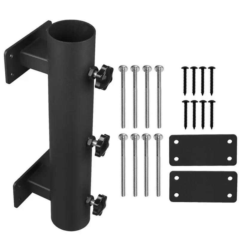 

AA77 Adjustable Umbrella Holder Heavy Duty Deck Umbrella Mount For Deck Railing,Courtyard Balcony