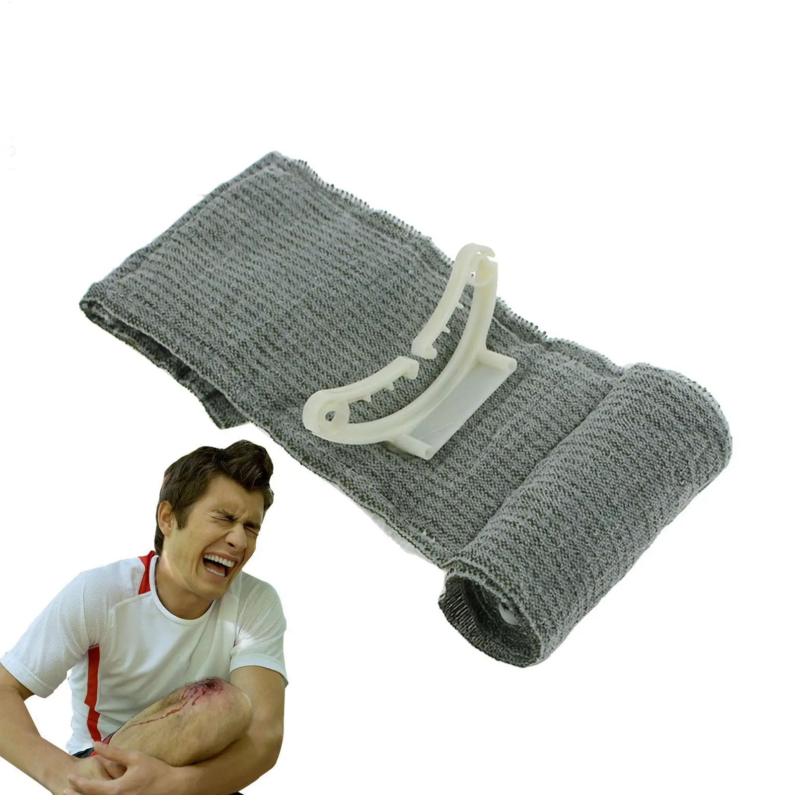 Practical Stretch Gauze Bandage,Portable Outdoor Supply,Versatile Protective Gear For Sports Wrist Ankle Sprains And Swelling