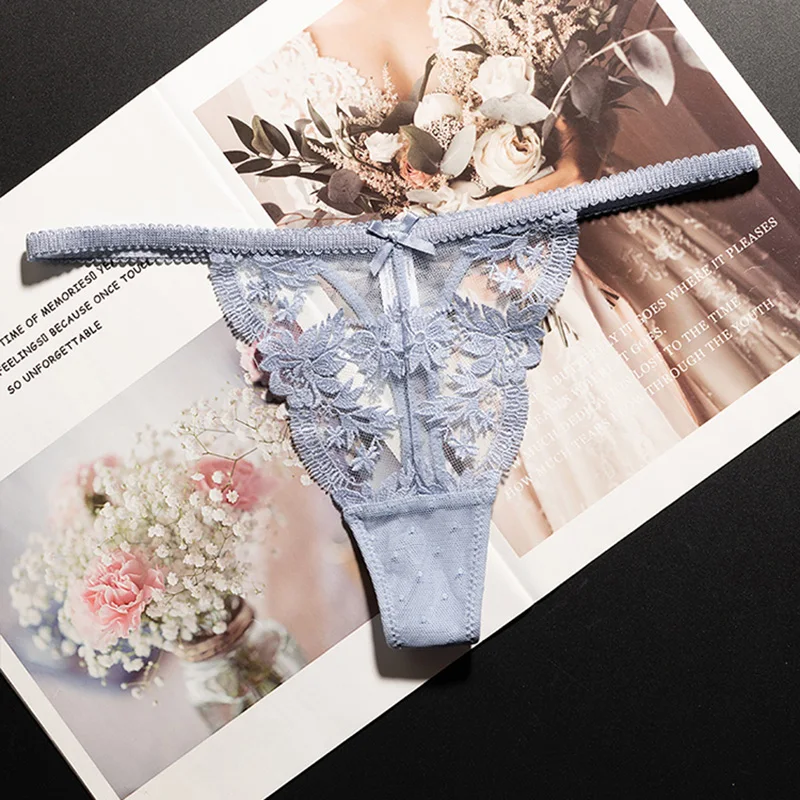 Spitze Höschen Sexy Tanga Frauen Unterwäsche Slips Atmungsaktive G String Nahtlose Niedrige Taille Aushöhlen Unterhose Größe S-XL