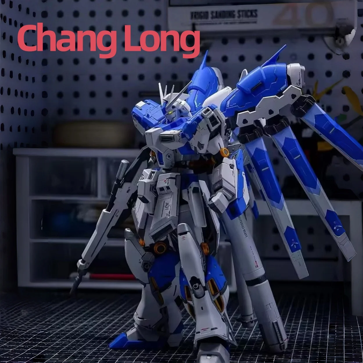 

New RG 1/144 Changlong Model 5503 Rx-93-V2 Hi-V Amuro Action Figure Anime Assembly Model Kit Collection Statue Ornament Toy Gift