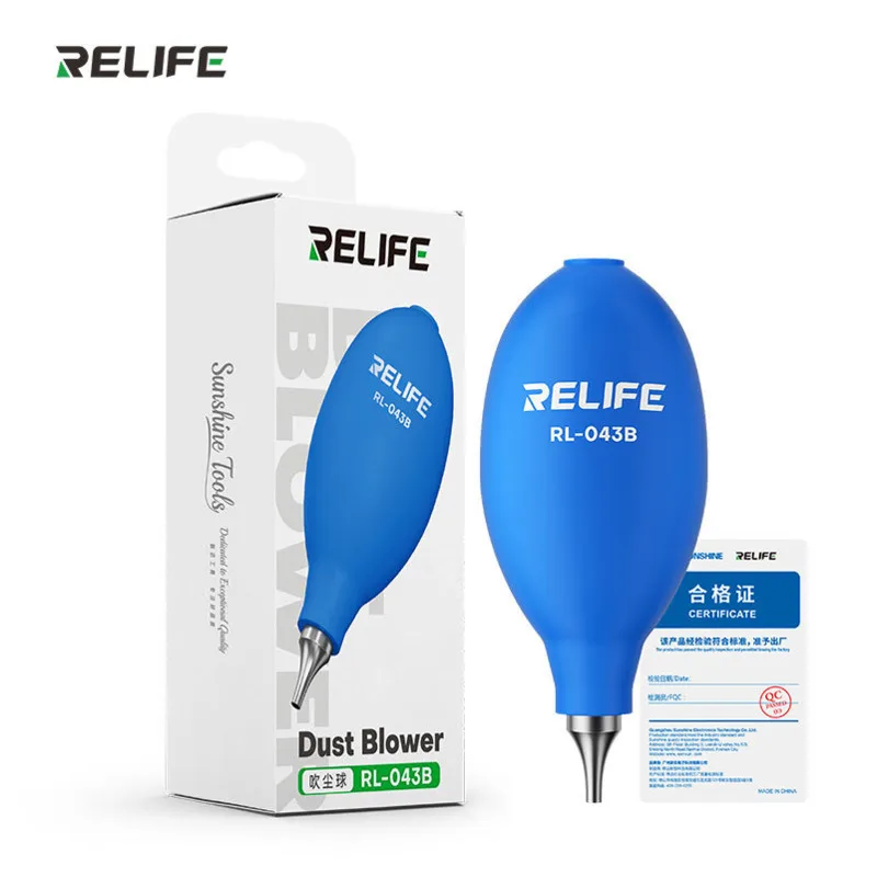 

RELIFE RL-043B Hand-held Dust Blower Is Suitable For Quick Cleaning Of Precise Circuit Boards Such As IPads Of Mobile Phones.