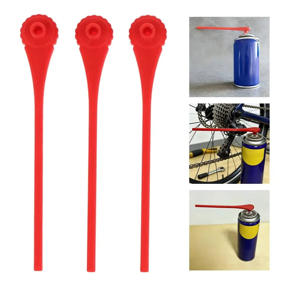 3Pcs/Set Long Extension Design Spray Can Extension Nozzle Tube Holder Accessory Accurate Spraying Precision Spray Nozzle