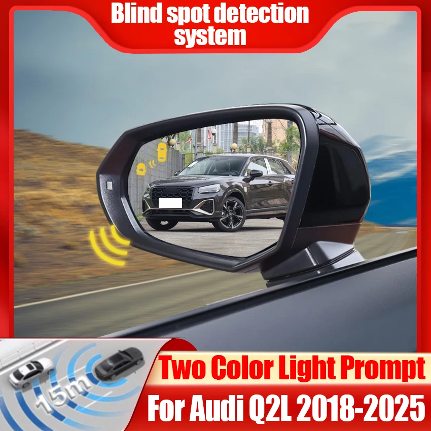 Car Blind Spot Detection System BSD BSA BSM Car Radar Sensors Change Lane Aided Parking For Audi Q2L 2018-2025