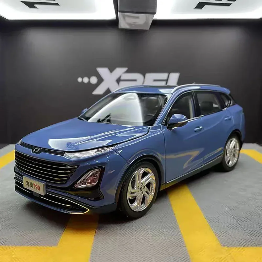 펜티엄 T90 오리지널 다이캐스트 1:18 스케일 파우 오프로드 시뮬레이션 합금 자동차 모델 팬 컬렉션 홈 장식 금속 장식품