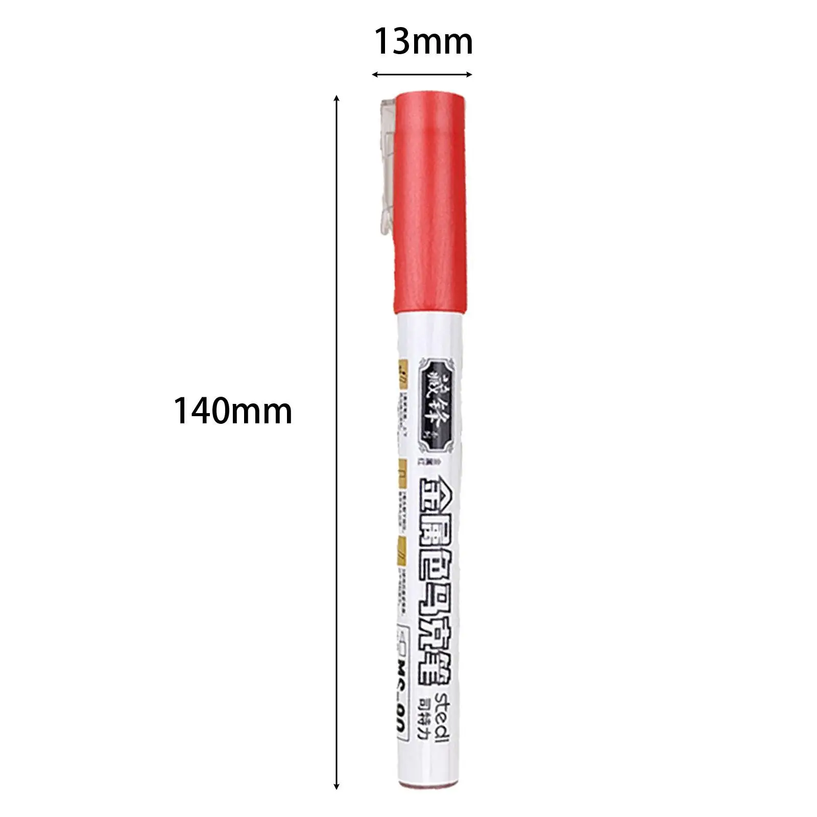 Model Painting Color Pen Metallic Marker Pen for Model Planes Model Cars