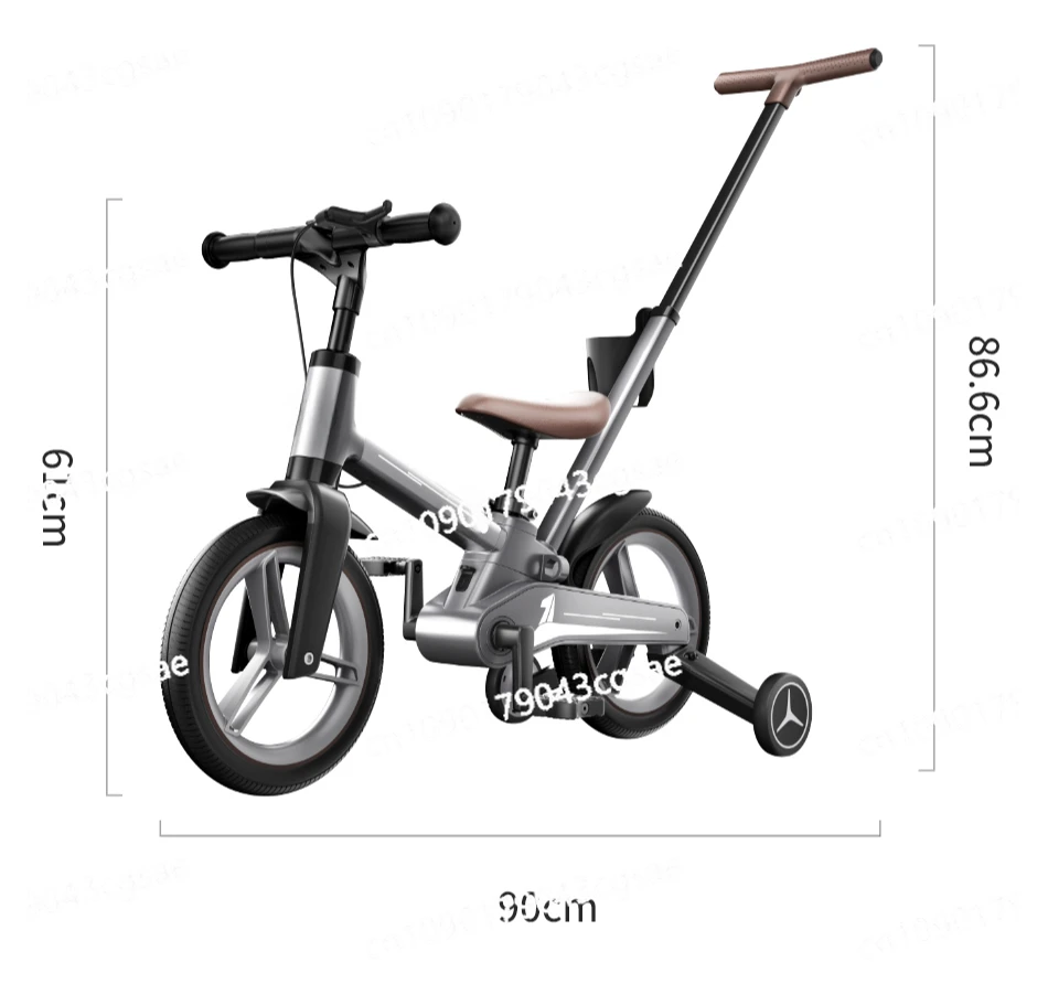 Children\'s Balance Bike 2-year-old Entry 3 To 6-year-old Multi-functional Bicycle 2-in-1 Baby Child Two-wheel Scooter