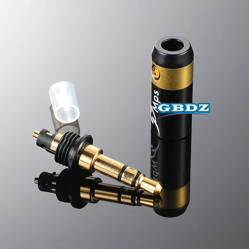 MPS Plug DIY Eagle-4G/4S/6C Falcon 2.55mm/3.55mm Stegodon Gold-plated 3.5mm Fever Stereo Welding Audio Head AUX Recording Cable