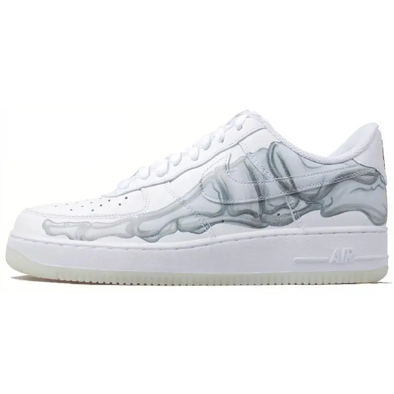 Nike Nike Air Force 1 Low Skeleton Halloween 2018 Sneakers shoes BQ7541-100