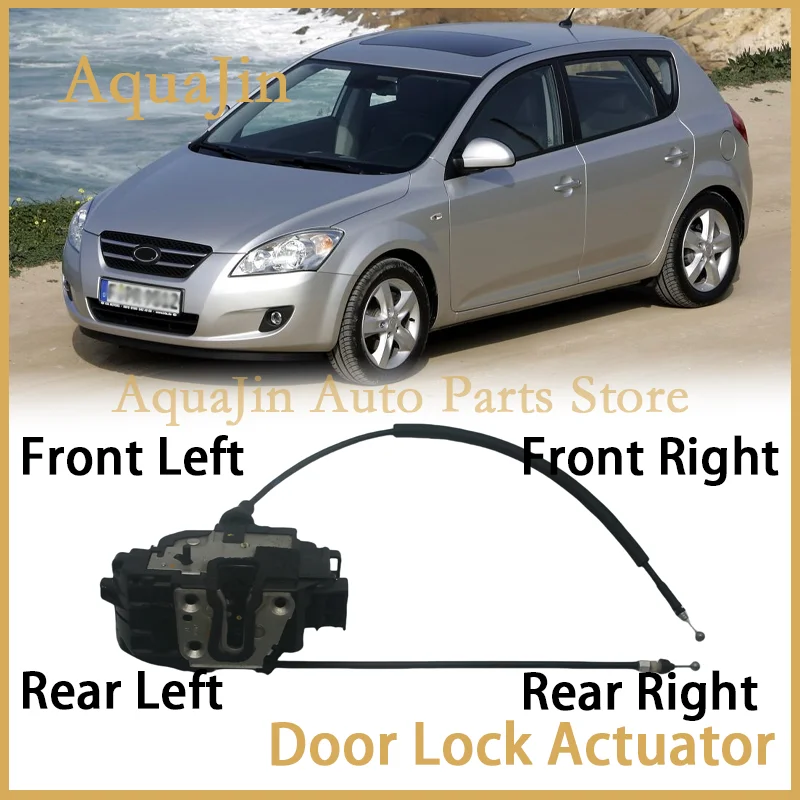 

Привод защелки передней и задней левой и правой двери для Kia Ceed ED 2006 ~ 2009 2007 2008 81310-1H000 813201H060 814101H000 81420-1H000
