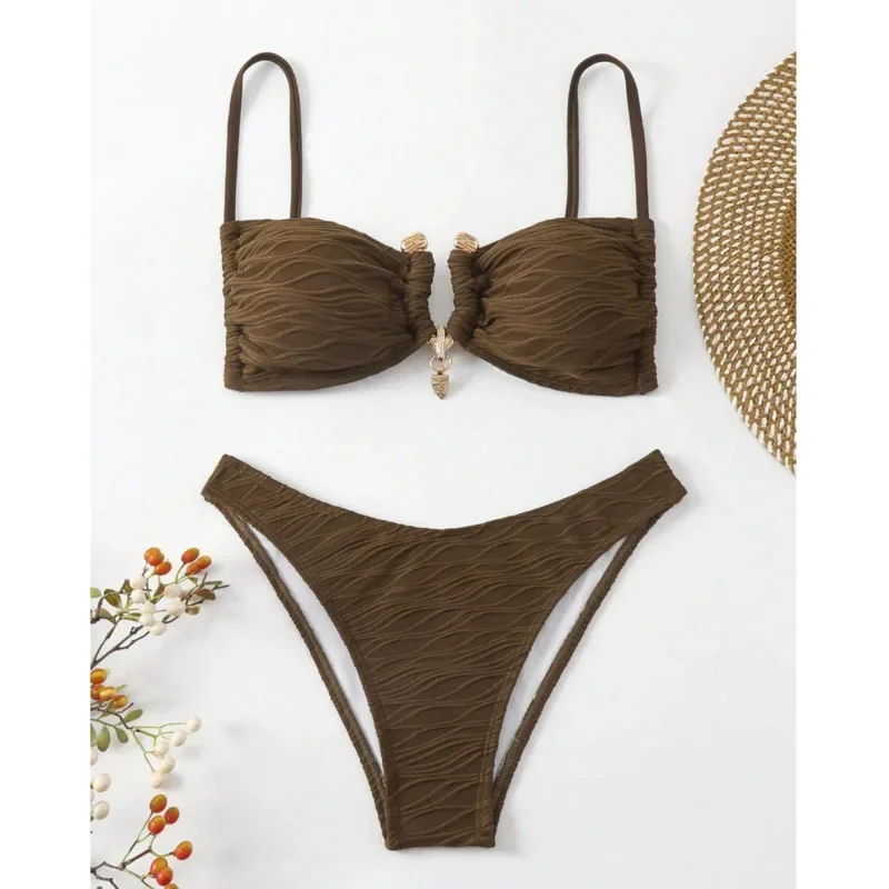 Bikinis sexis de verano, trajes de baño para mujer, traje de baño Push Up para mujer, ropa de baño para playa, trajes de baño, conjunto de Bikini brasileño, bañista para piscina