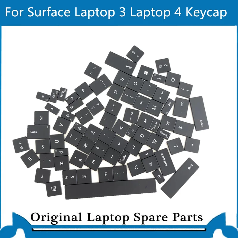 Original US Key Cap for Surface Laptop 3 4 1868 Keycap English Black