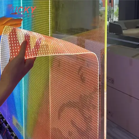 Transparent LED Display Window Glass LED Screen Indoor Video Wall LED Stage LED Panel LED Display Board