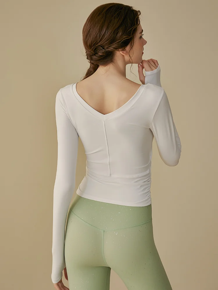 

Women's Yoga Sportswear Tight Fit Qui Dry Pilates Training Top with Chest Pad Autumn Winter New Sle Fitn Tank Top