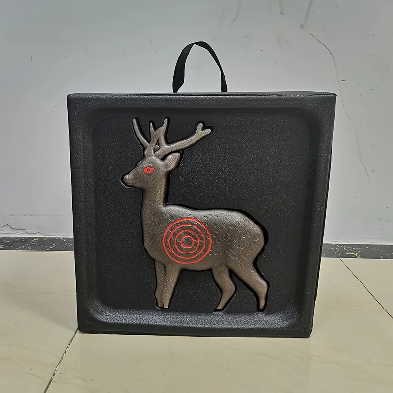 Mainan Sasaran Menembak Sasaran Hewan Rusa 3D Sasaran Babi Hutan Portabel untuk Latihan Menembak Latihan Berburu Luar Ruangan