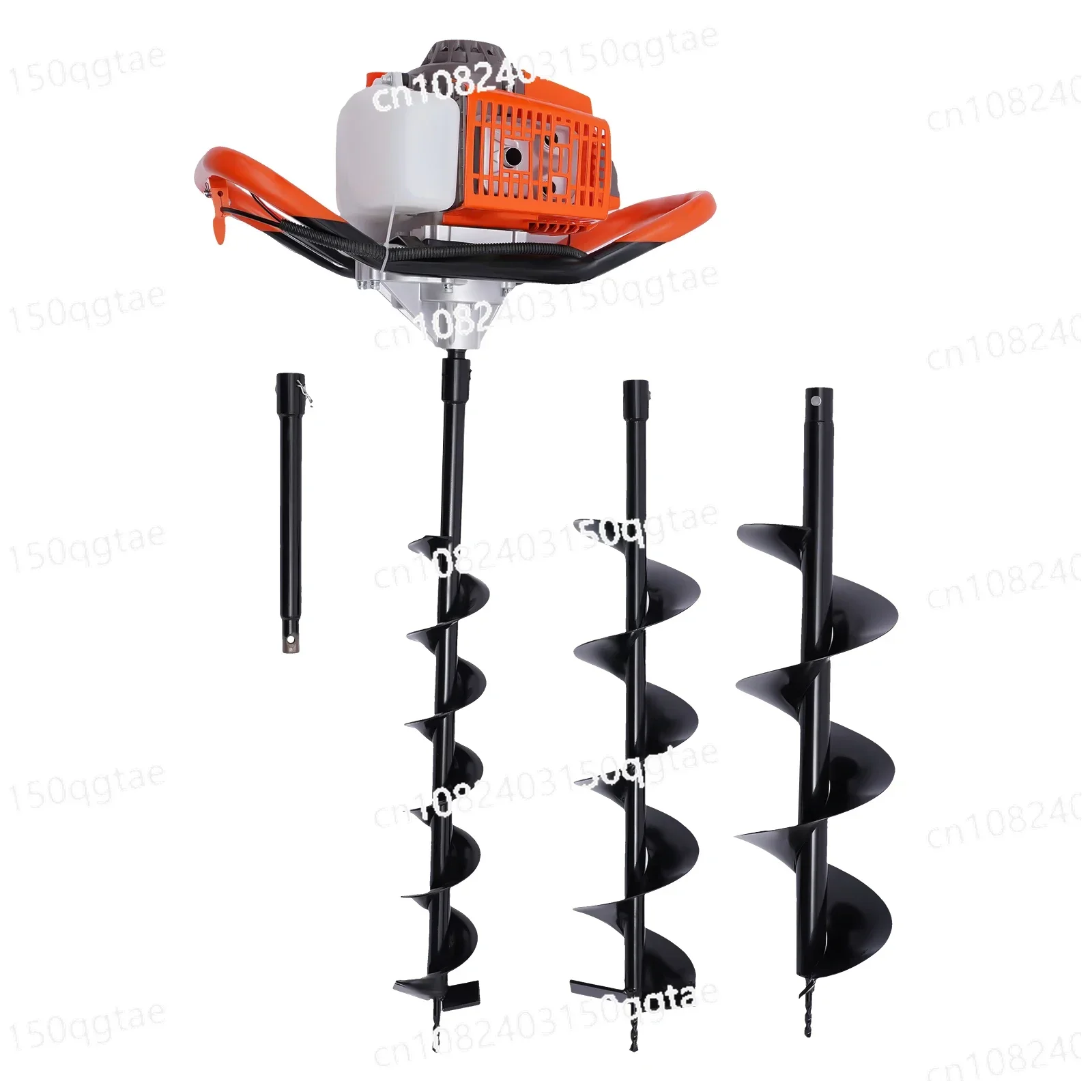 63cc Pneumatic Agricultural Machinery, Soil Drilling Machine, Fence, Ground Drill Bit, Air-cooled