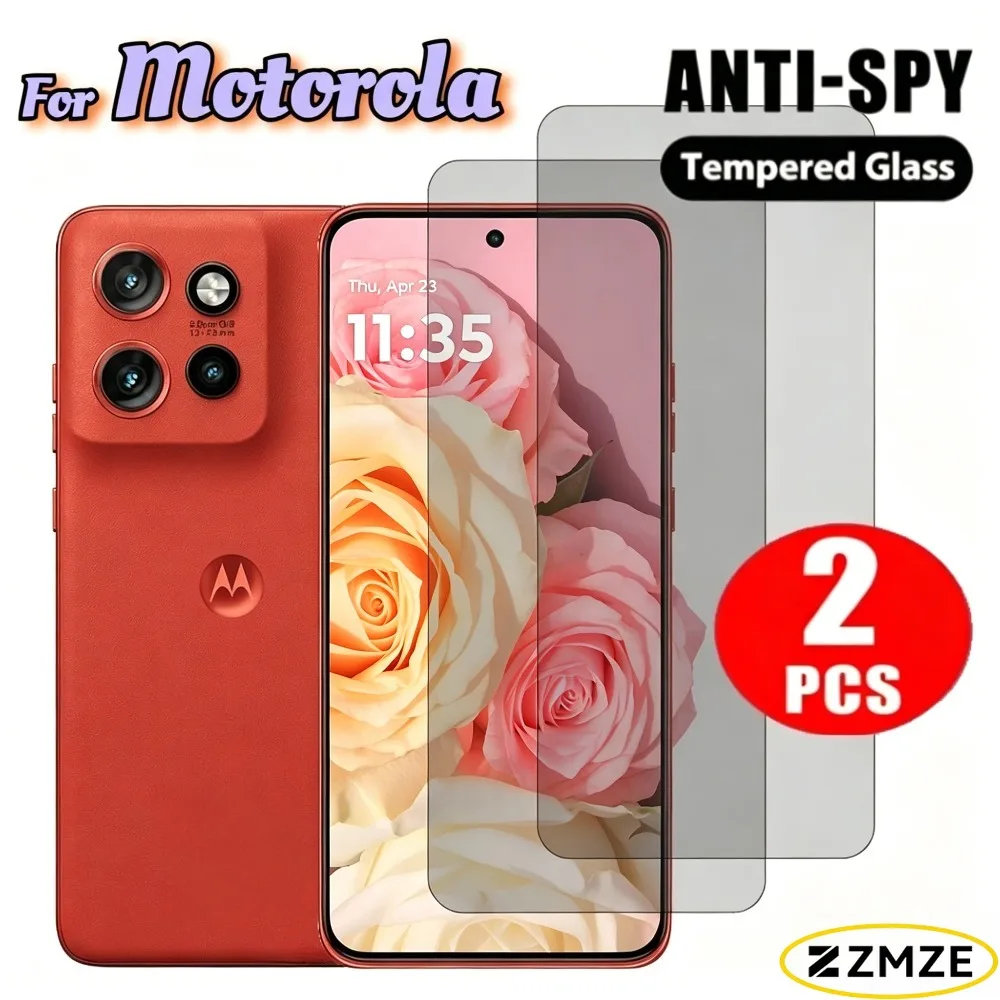 

2Pack Privacy Anti-Spy Tempered Glass For Motorola Edge 70 30 20 60 50 30 Neo 60 Stylus 30 Pro 20 Fusion Series Protectivel Film