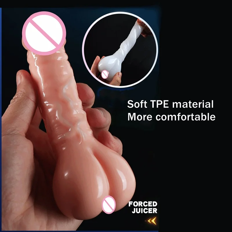 New Male Dildos Penis Sleeve Extender Sex Toy For Men Masturbator Delay Reusable Condom Vaginal Anus Stimulation Dick Enlarger