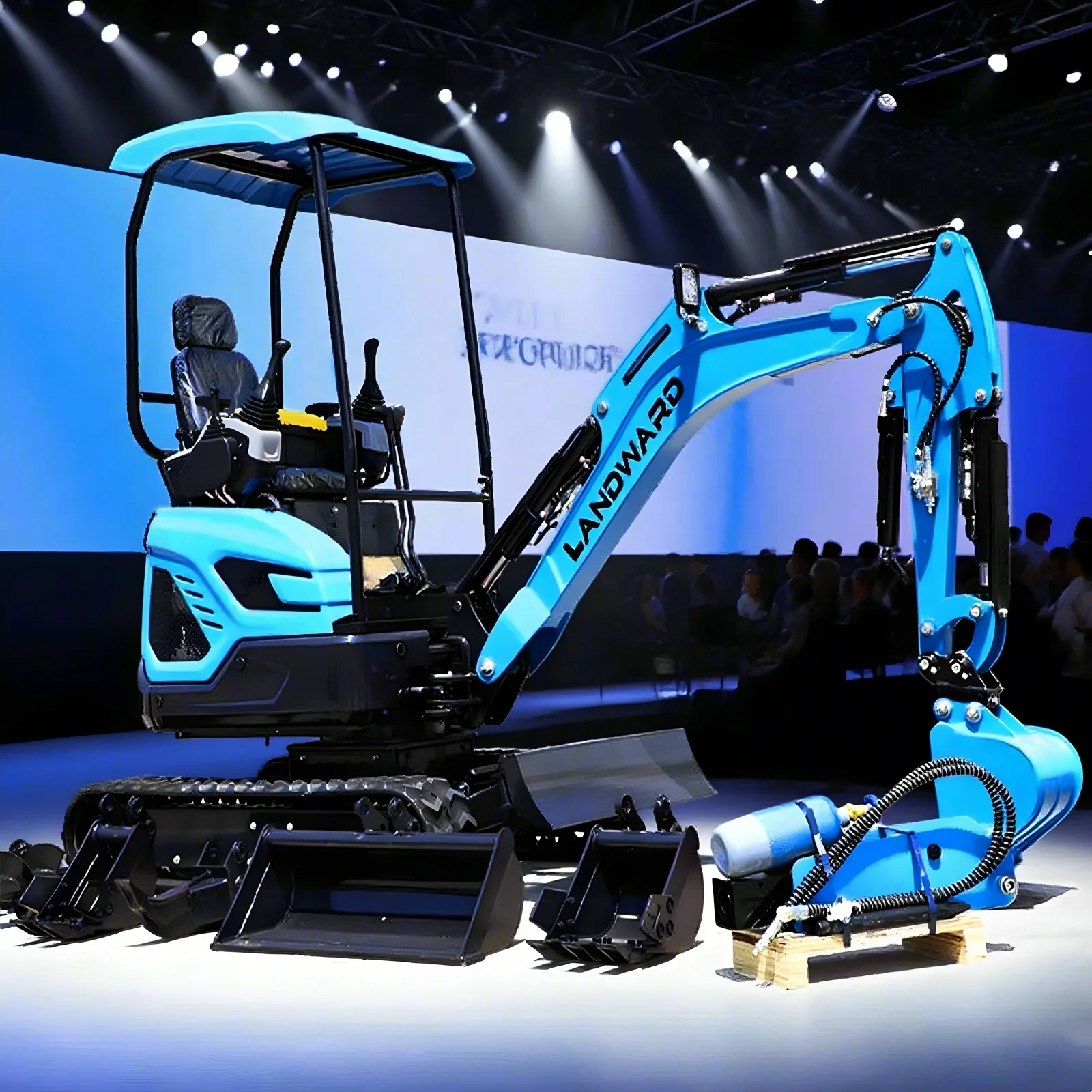 

Factory Directly Sale 2.5 Ton Mini Excavator With Attachment Farm and Garden Using Multifunctional Digger Small Bagger Customize