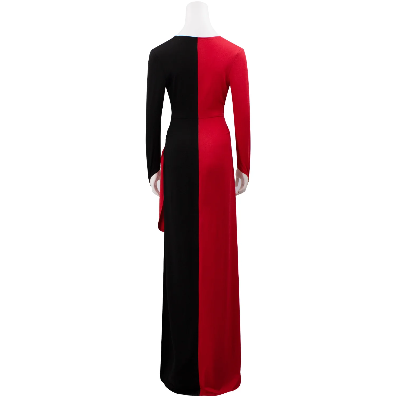 Movie Harley Cosplay Costume Black and Red Dress Woman Halloween Carnival Cosplay Quinn Customized Clothes