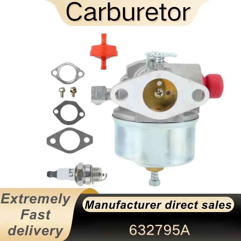 

632795A Carburetor for Lawn Mower Parts Tecu mseh TVS90/100/105/115/120 TVS75 ECV100 632046A 632078A 632099 4.5HP 5HP