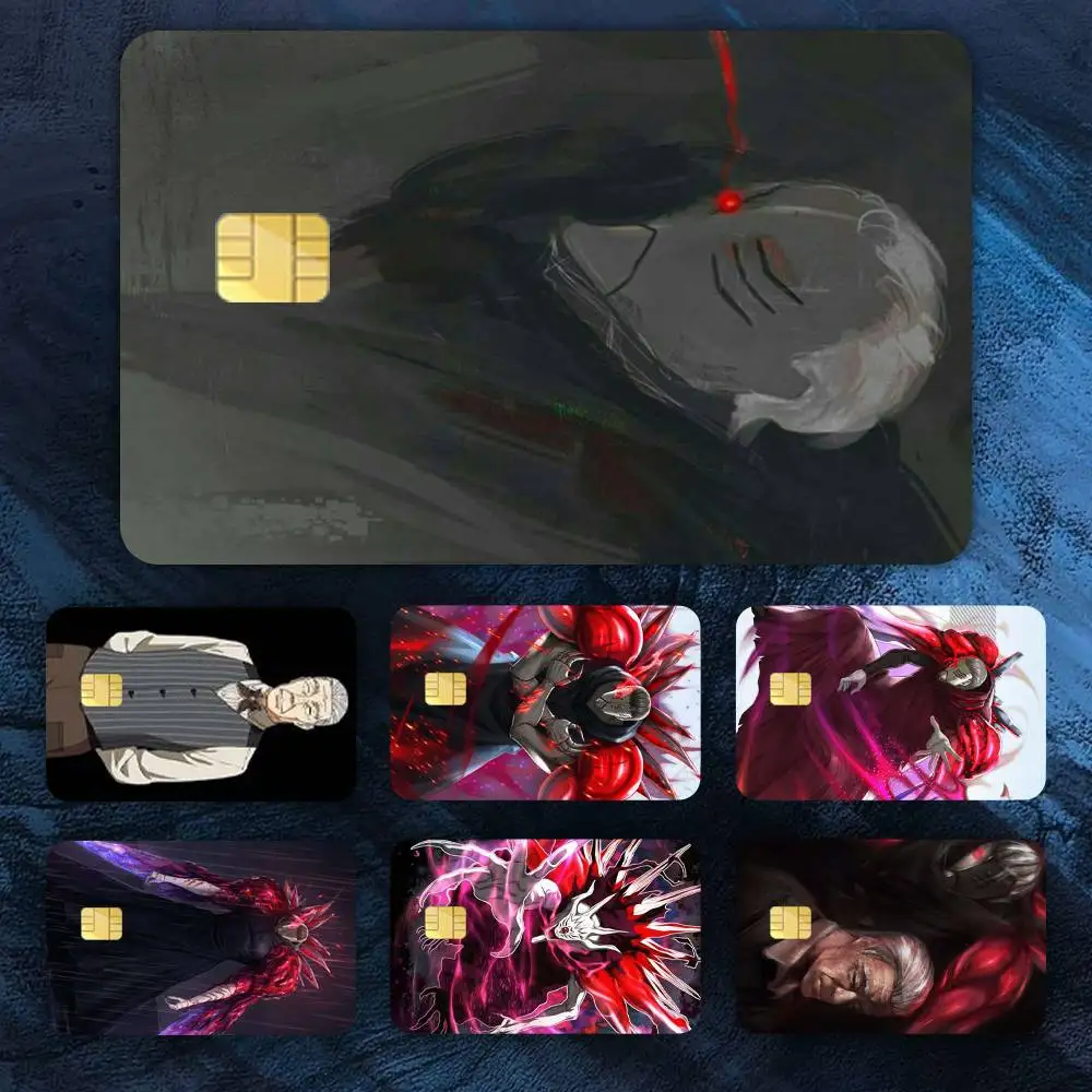 Tokyo Ghoul Yoshimura Kuzen Anime Credit Card HDStickers Película mate premium que previene eficazmente las huellas dactilares y la abrasión diaria