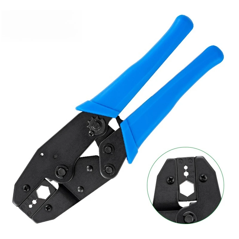 

1 шт. обжимные клещи, клещи для обжима клемм с храповым механизмом, инструменты для обжима коаксиальных кабелей RF/BNC для RG58