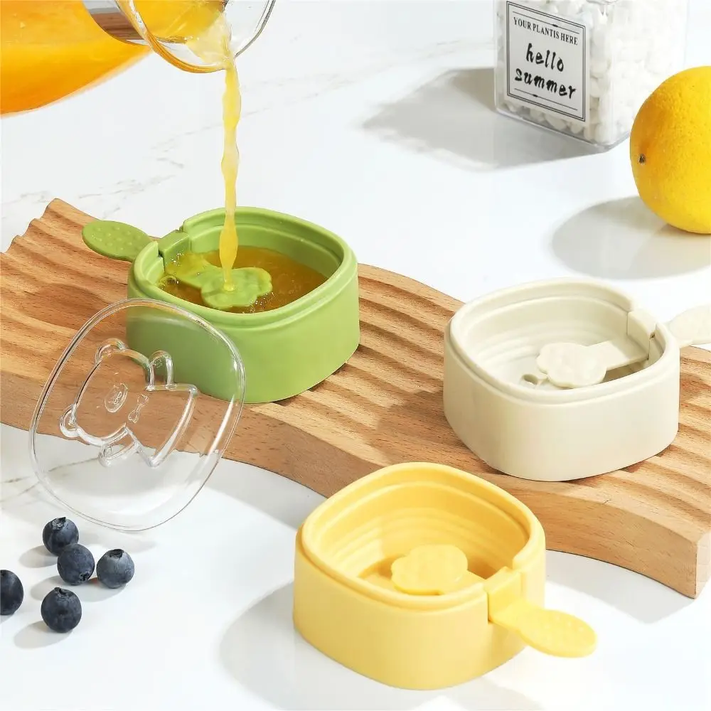 

1/2/3PCS New Food Grade Ice Cream Mold With Lid Portable Popsicle Molds Cartoon Easy Release Ice Pop Maker Kitchen