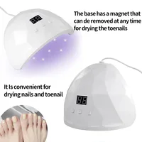 Lampe UV LULAA pour séchage des ongles, protection des yeux, lampe UV pour ongles en gel, séchage du vernis à ongles en gel, outil de salon à domicile 5