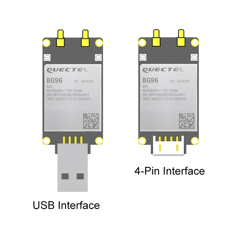 Quectel BG96 USB Dongle BG96MA-128-SGN Development Kit 4PIN UART LTE Cat.M1/NB1 & EGPRS Module NBIOT Modem Pin to pin EG91/EG95