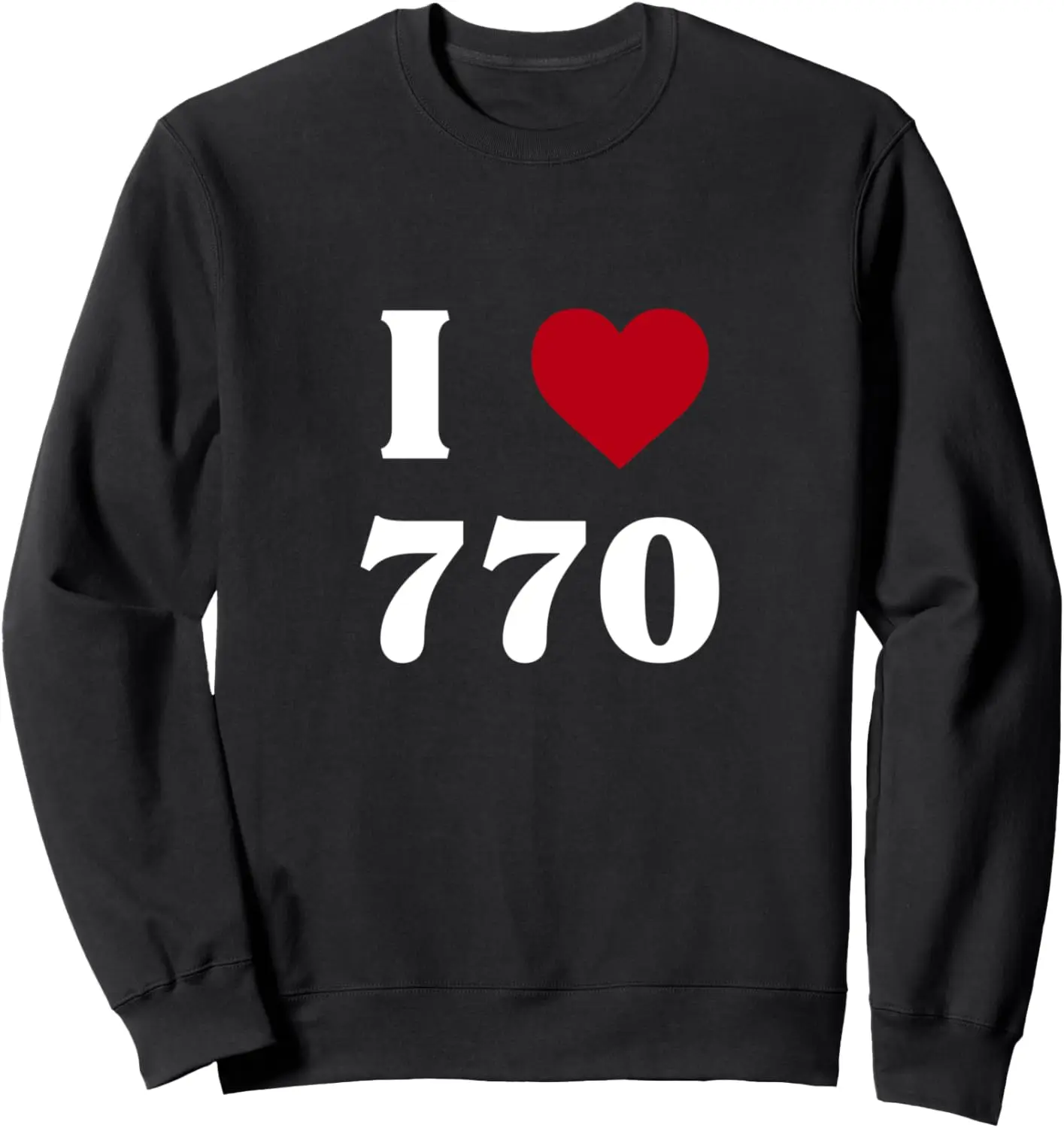 I Love 770 Chabad Lubavitch Rebbe Crown Heights Brooklyn Sweatshirt