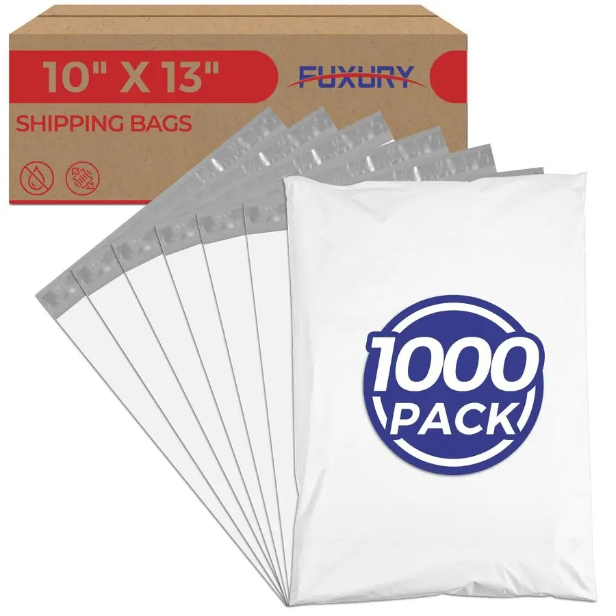 

1000 Pack 10x13 Poly Mailers Bulk,Heavy Duty Shipping Bags for Clothes,Strong Adhesive Self Seal Poly Mailing Envelopes for Post